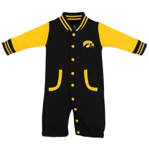 University of Iowa Varsity Convertible Romper - CaringForTots - Professional Baby and Children's Products | Caring for Growth, Caring for Every Moment* Clothing
