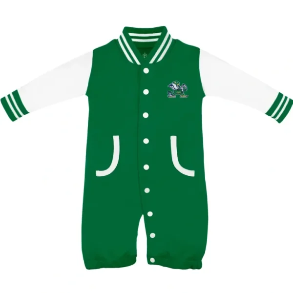 Clothing | University of Notre Dame Varsity Convertible Romper - CaringForTots - Professional Baby and Children's Products | Caring for Growth, Caring for Every Moment