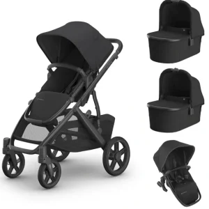 UPPAbaby Vista V3 Pushchair - Twin - CaringForTots - Professional Baby and Children's Products | Caring for Growth, Caring for Every Moment* Strollers