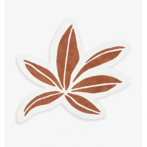 Utan - Rug Child - Tropical Leaf (brown) - CaringForTots - Professional Baby and Children's Products | Caring for Growth, Caring for Every Moment* Home & Garden