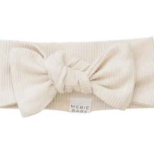 Vanilla Organic Cotton Ribbed Head Wrap - CaringForTots - Professional Baby and Children's Products | Caring for Growth, Caring for Every Moment* Headbands