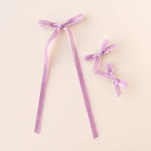 Vintage Lavender | Ribbon Bow Pack - CaringForTots - Professional Baby and Children's Products | Caring for Growth, Caring for Every Moment* All Products