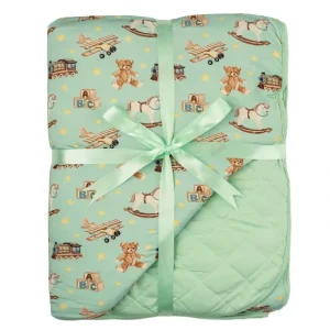 Vintage Toys | Quilted Bamboo Adult Blanket - CaringForTots - Professional Baby and Children's Products | Caring for Growth, Caring for Every Moment* Quilted Blanket