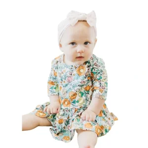 Vintage Vibes Twirl Bodysuit - CaringForTots - Professional Baby and Children's Products | Caring for Growth, Caring for Every Moment* Twirl Bodysuit