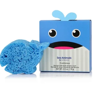 Walter Whale | Sea Animals - CaringForTots - Professional Baby and Children's Products | Caring for Growth, Caring for Every Moment* Body Wash Infused Buffer