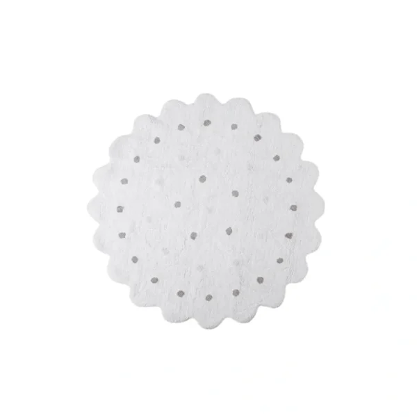 Washable Rug Little Biscuit White - Biscuit - CaringForTots - Professional Baby and Children's Products | Caring for Growth, Caring for Every Moment* Cotton Rugs