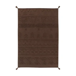 Washable Rug Tribu Soil Brown - Re Edition + Canvas - CaringForTots - Professional Baby and Children's Products | Caring for Growth, Caring for Every Moment* Cotton Rugs