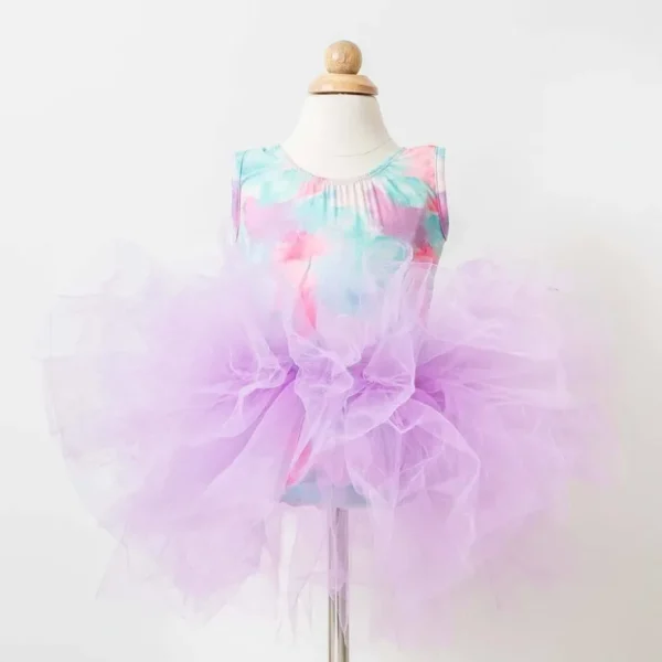 Watercolor Wonder Tank Tutu Leotard - CaringForTots - Professional Baby and Children's Products | Caring for Growth, Caring for Every Moment* Clothing