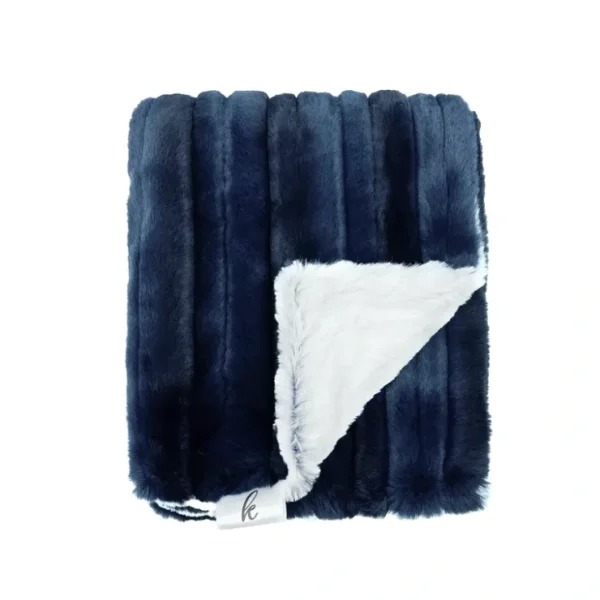 Wave Navy Blanket - CaringForTots - Professional Baby and Children's Products | Caring for Growth, Caring for Every Moment* All Products