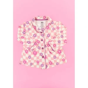 Wavey Daisy Checkers Girl's Dream Gown - CaringForTots - Professional Baby and Children's Products | Caring for Growth, Caring for Every Moment* Girl's Dream Gown