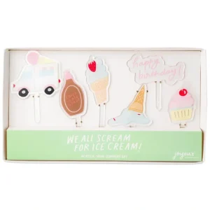We All Scream For Ice Cream Acrylic Mini Topper Set - CaringForTots - Professional Baby and Children's Products | Caring for Growth, Caring for Every Moment* Shop All