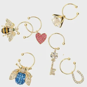 Wedding Wine Charms - CaringForTots - Professional Baby and Children's Products | Caring for Growth, Caring for Every Moment* Wine charms