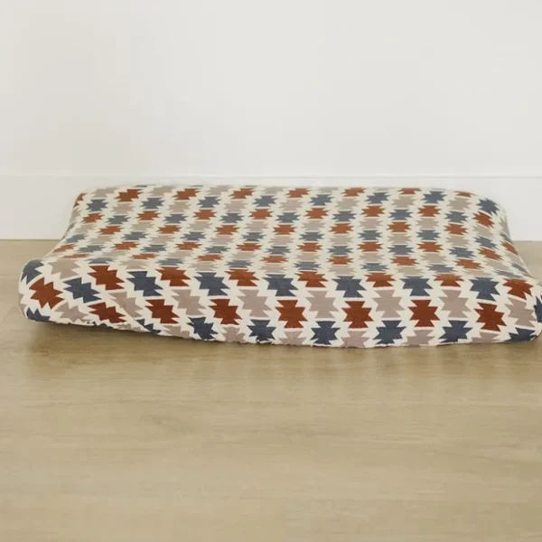 Western Aztec Muslin Changing Pad Cover - CaringForTots - Professional Baby and Children's Products | Caring for Growth, Caring for Every Moment* Changing Pad Covers