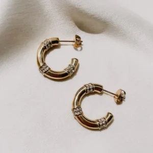 Whirlwind Romance Hoops - CaringForTots - Professional Baby and Children's Products | Caring for Growth, Caring for Every Moment* Earrings