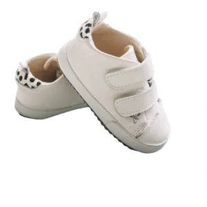 White Cheetah Low Top - CaringForTots - Professional Baby and Children's Products | Caring for Growth, Caring for Every Moment* Sneakers