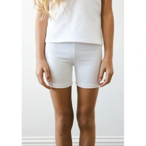 Clothing | White Twirl Shorts - CaringForTots - Professional Baby and Children's Products | Caring for Growth, Caring for Every Moment
