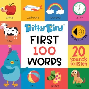 Shop All | 100 Words Sound Book - CaringForTots - Professional Baby and Children's Products | Caring for Growth, Caring for Every Moment